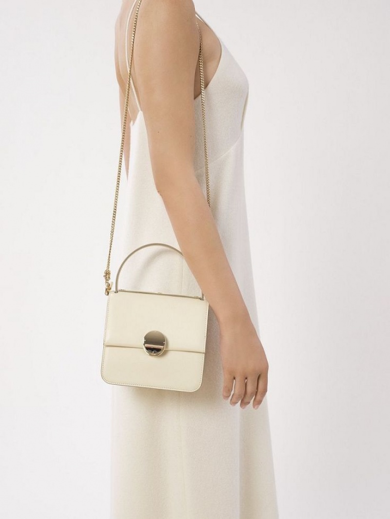 Chloe Penelope Small Top Handle Schoudertassen Wit | CHE-SR13449
