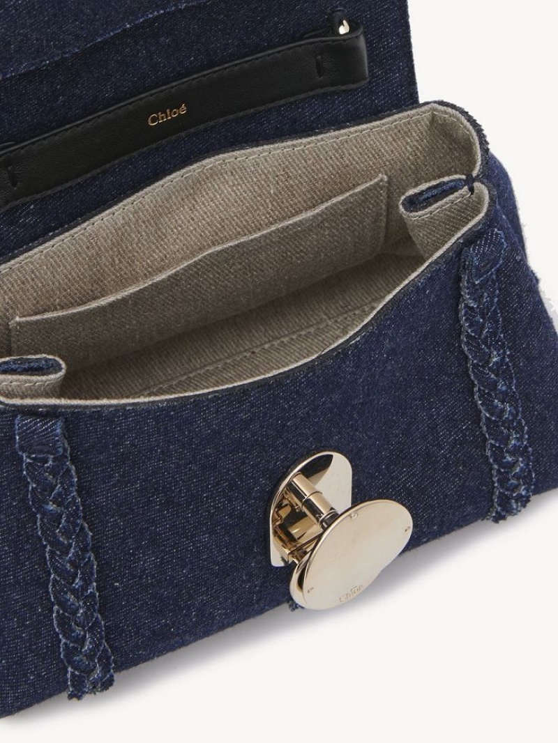 Chloe Penelope Soft Shoulder Mini Tassen Blauw | CHE-SR13705