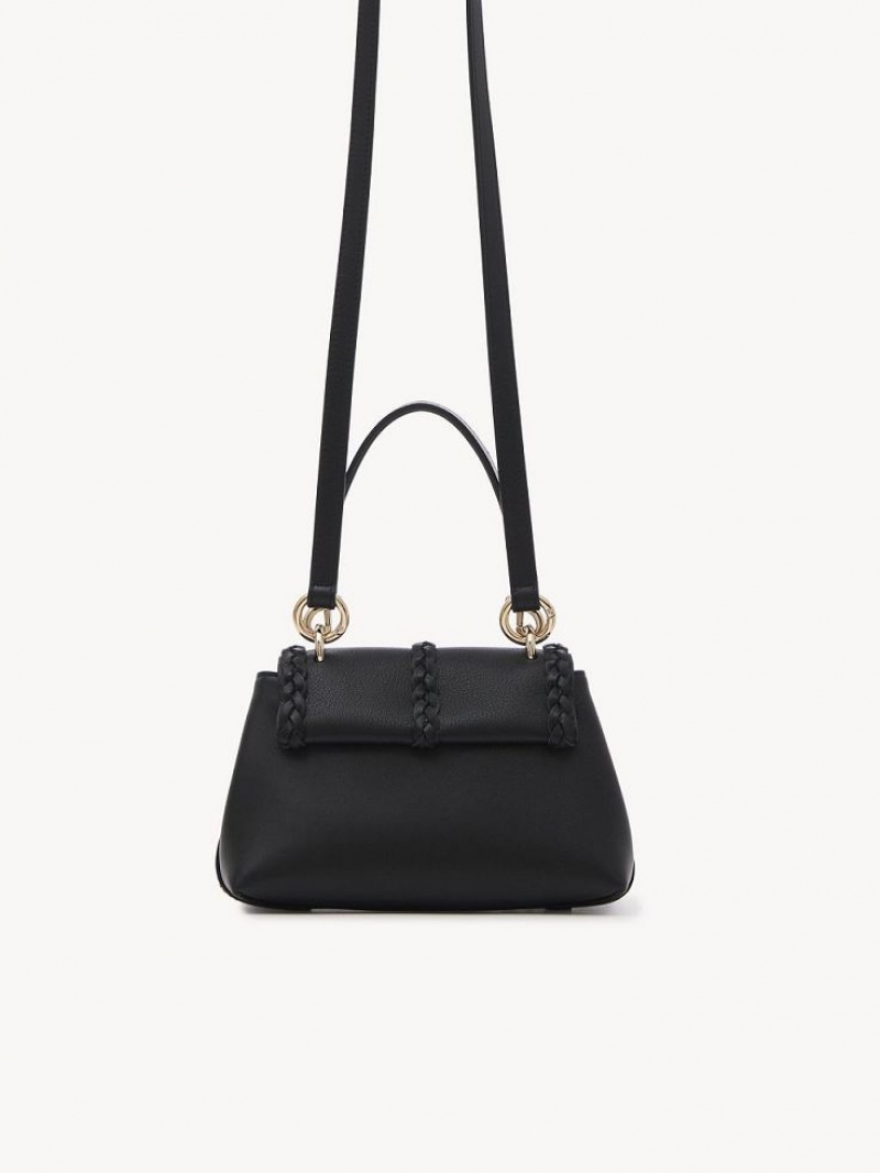 Chloe Penelope Soft Shoulder Mini Tassen Zwart | CHE-SR13706