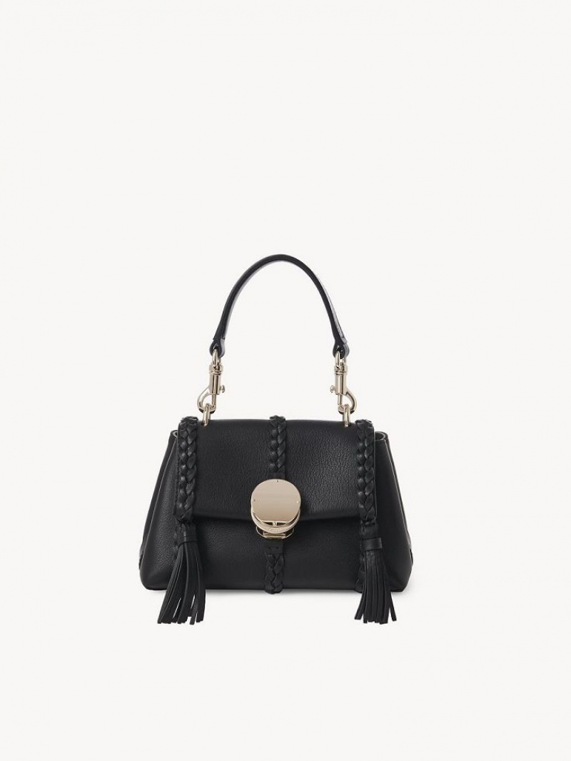 Chloe Penelope Soft Shoulder Mini Tassen Zwart | CHE-SR13706