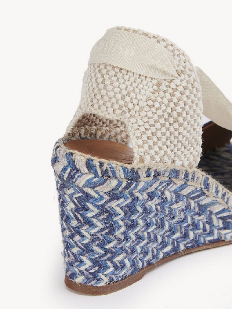 Chloe Piia Espadrilles Blauw | CHE-SR14150