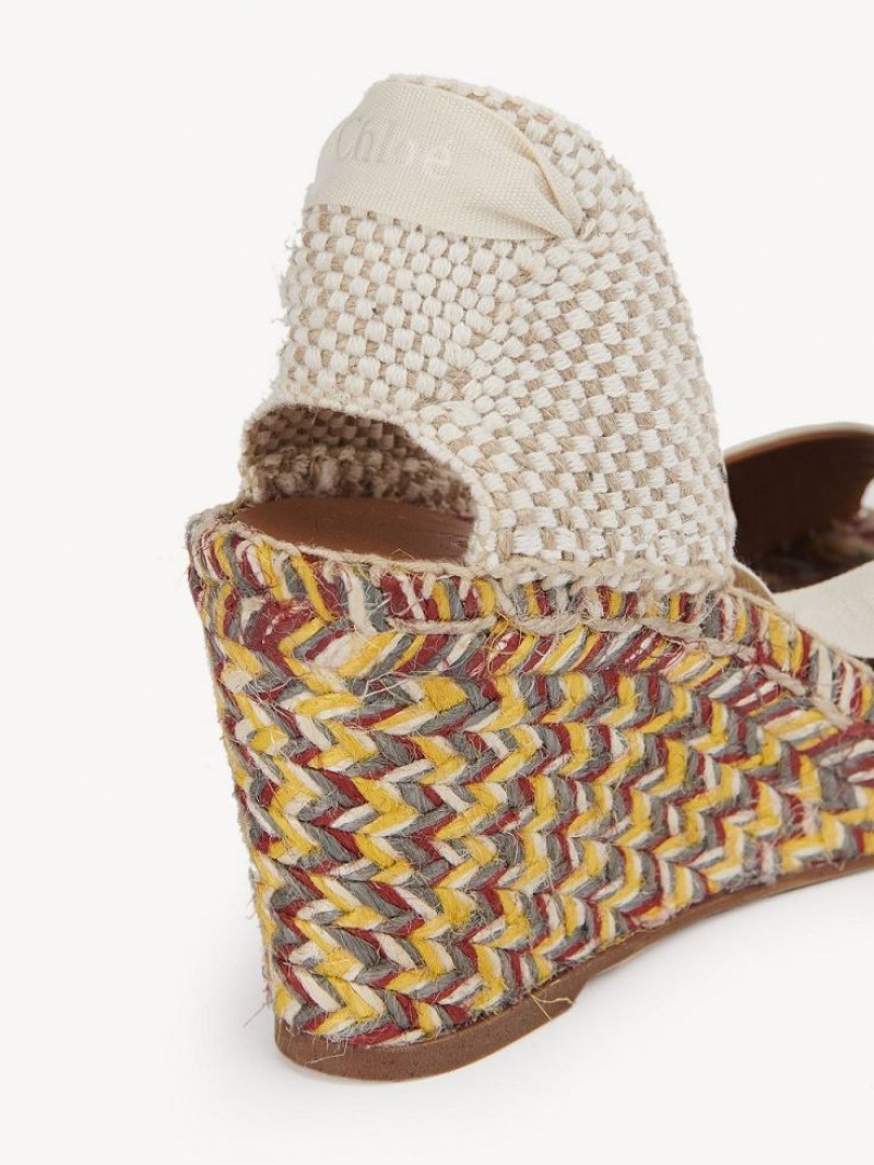 Chloe Piia Espadrilles Wit | CHE-SR14149