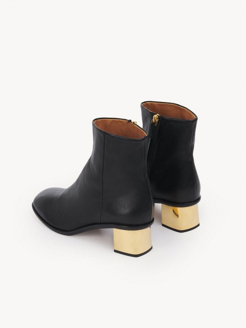 Chloe Rebecca Enkellaarzen Zwart | CHE-SR14232