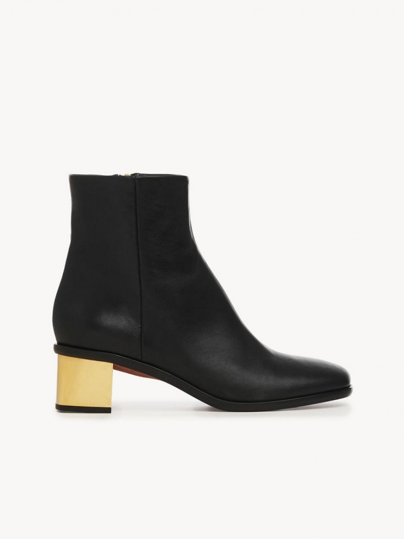 Chloe Rebecca Enkellaarzen Zwart | CHE-SR14232