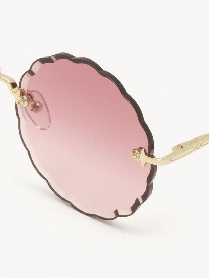 Chloe Rosie Zonnebril Goud Roze | CHE-SR14555