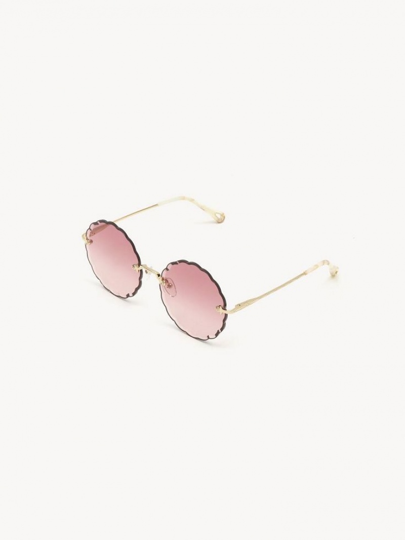 Chloe Rosie Zonnebril Goud Roze | CHE-SR14555