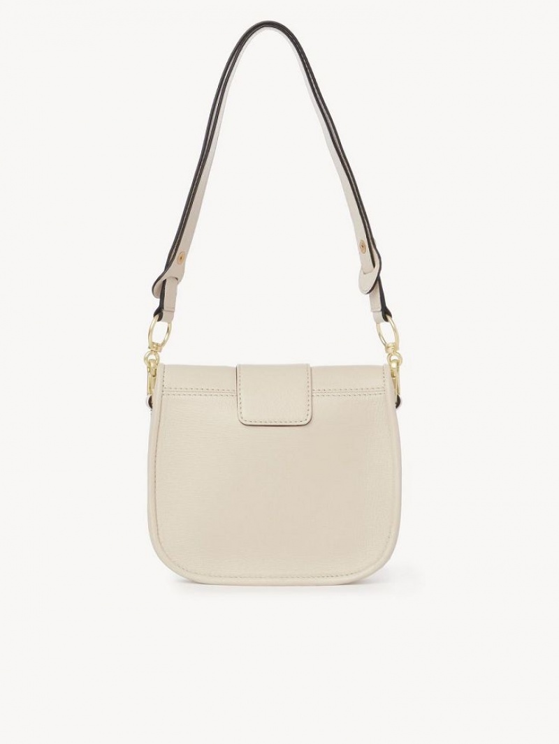 Chloe Saddie Satchel Schoudertassen Beige | CHE-SR14668