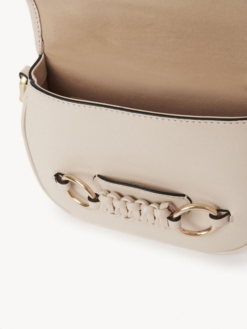 Chloe Saddie Satchel Schoudertassen Beige | CHE-SR14668