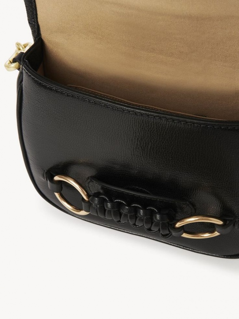 Chloe Saddie Satchel Schoudertassen Zwart | CHE-SR14631