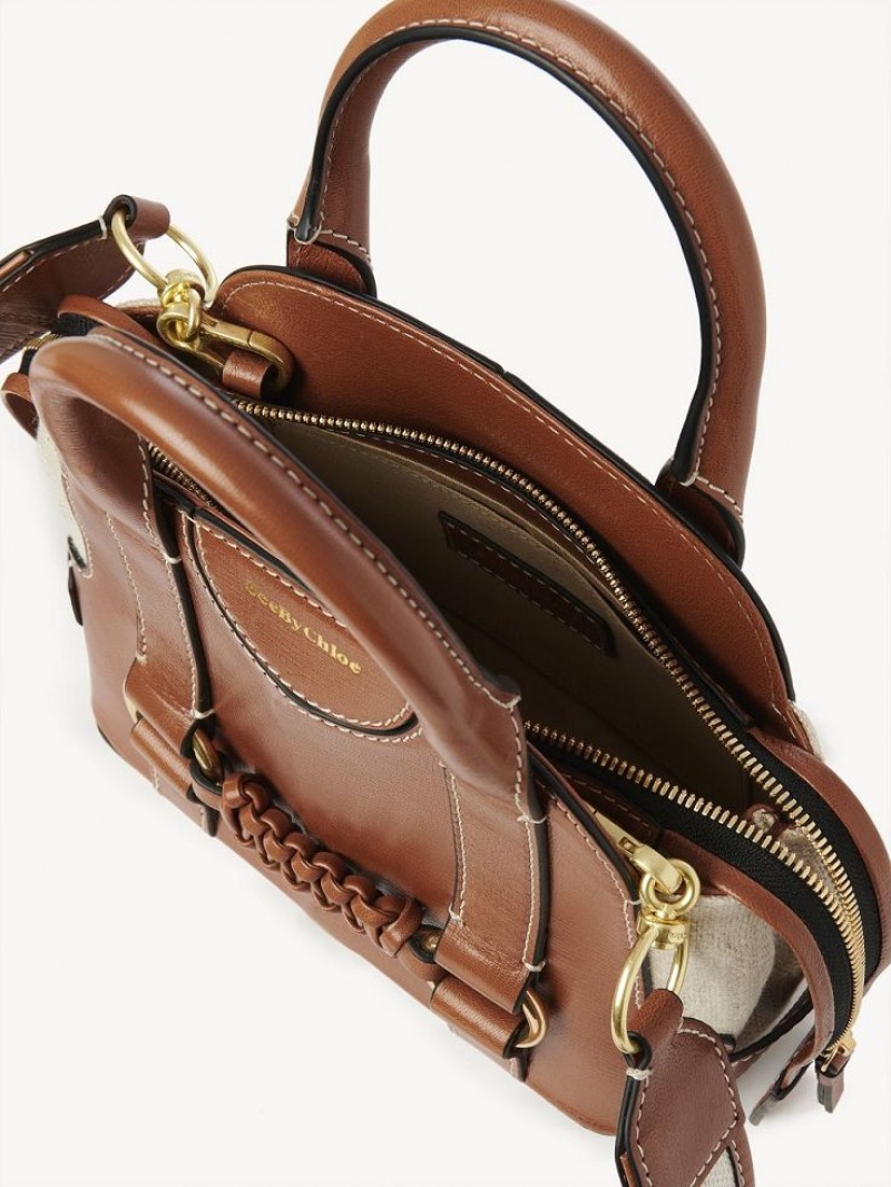 Chloe Saddie Satchel Schoudertassen Zwart | CHE-SR14665