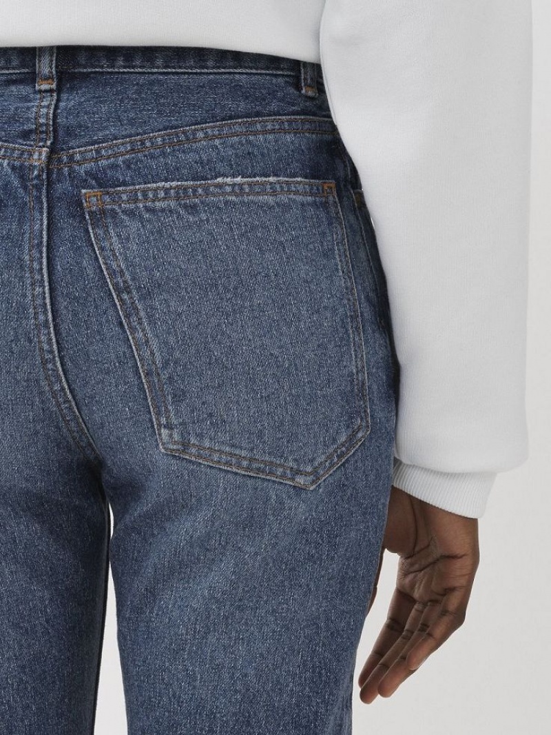Chloe Semeru Rechtdoor-leg Jeans Blauw | CHE-SR13977