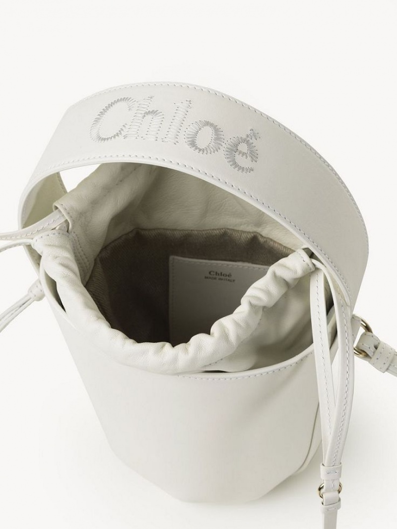 Chloe Sense Bucket Crossbodytassen Wit | CHE-SR13529