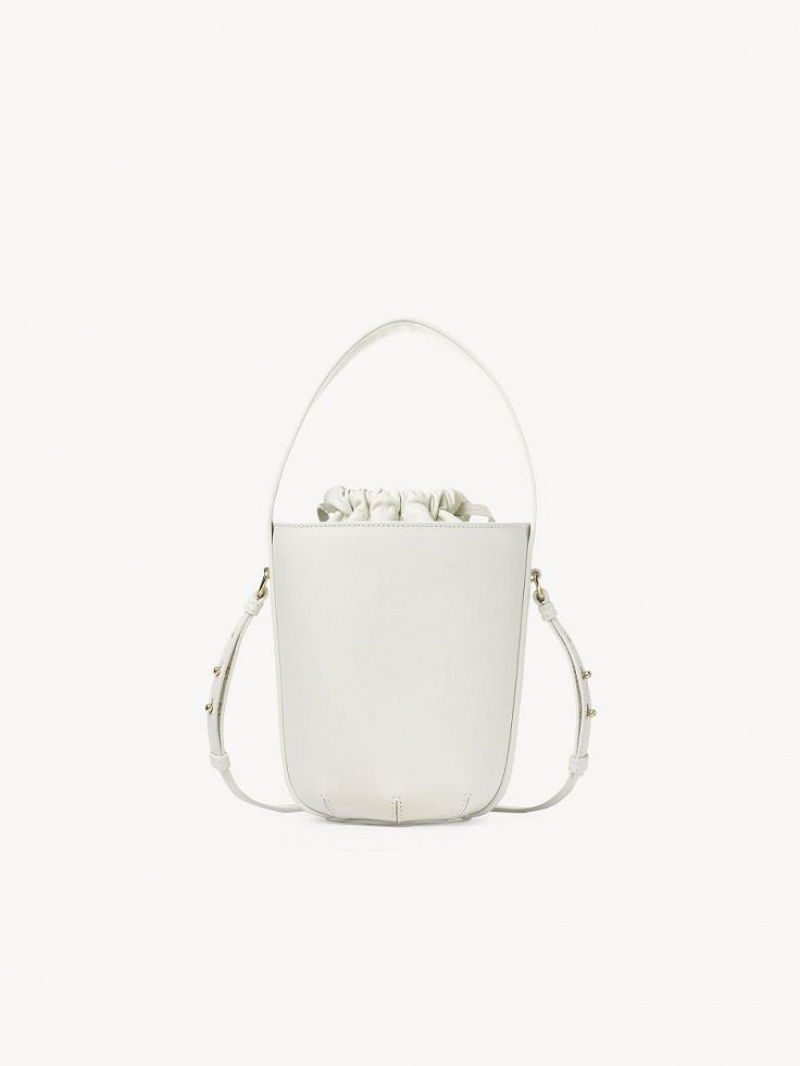 Chloe Sense Bucket Mini Tassen Wit | CHE-SR13677