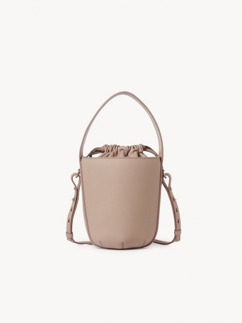 Chloe Sense Bucket Schoudertassen Beige | CHE-SR13419
