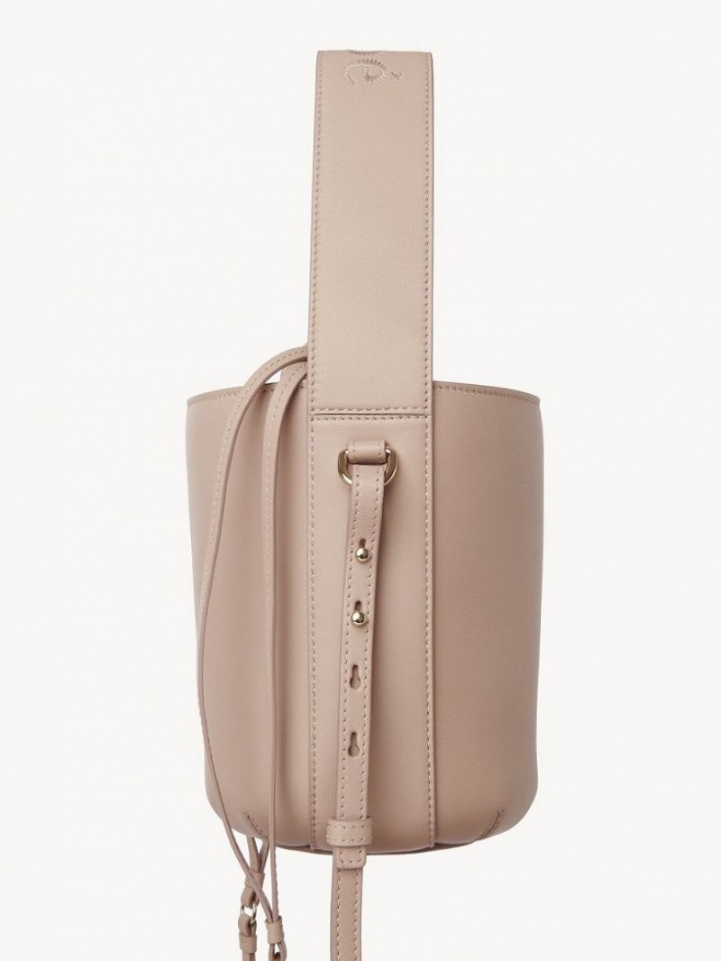 Chloe Sense Bucket Schoudertassen Beige | CHE-SR13419