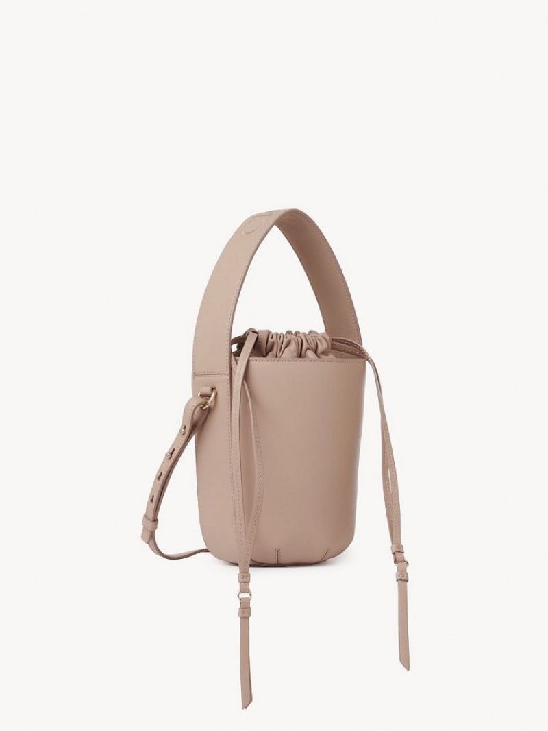 Chloe Sense Bucket Schoudertassen Beige | CHE-SR13419