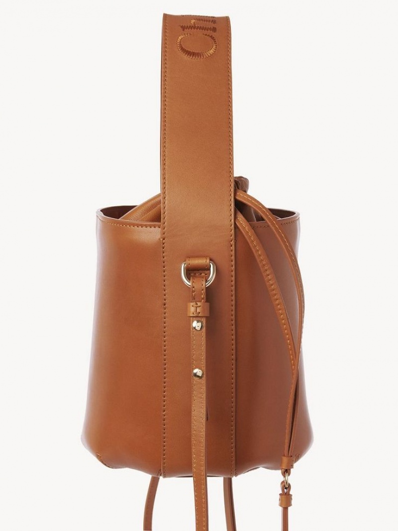 Chloe Sense Bucket Schoudertassen Bruin | CHE-SR13417