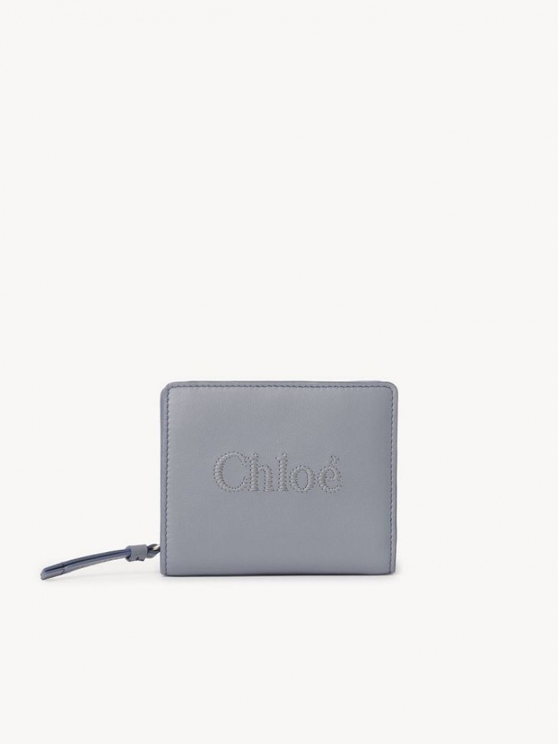 Chloe Sense Kleine Portefeuille Blauw | CHE-SR14285