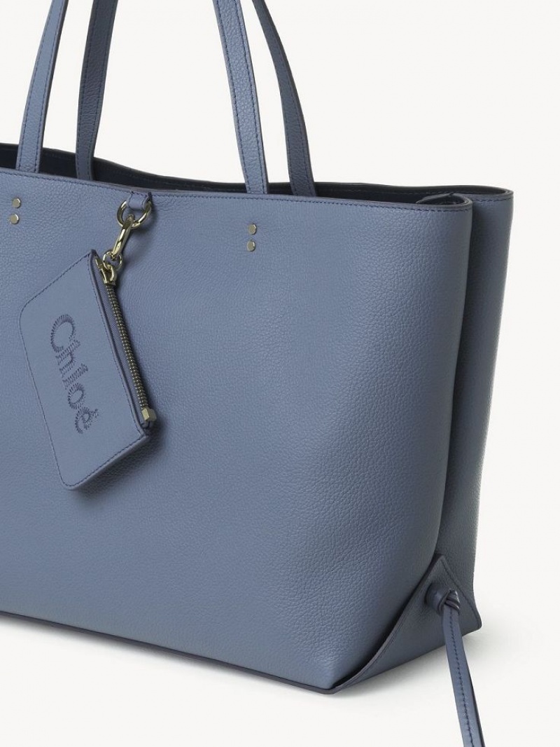 Chloe Sense Medium East-west Schoudertassen Diepblauw | CHE-SR13454