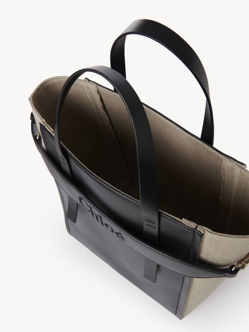Chloe Sense Medium Schoudertassen Zwart | CHE-SR13423