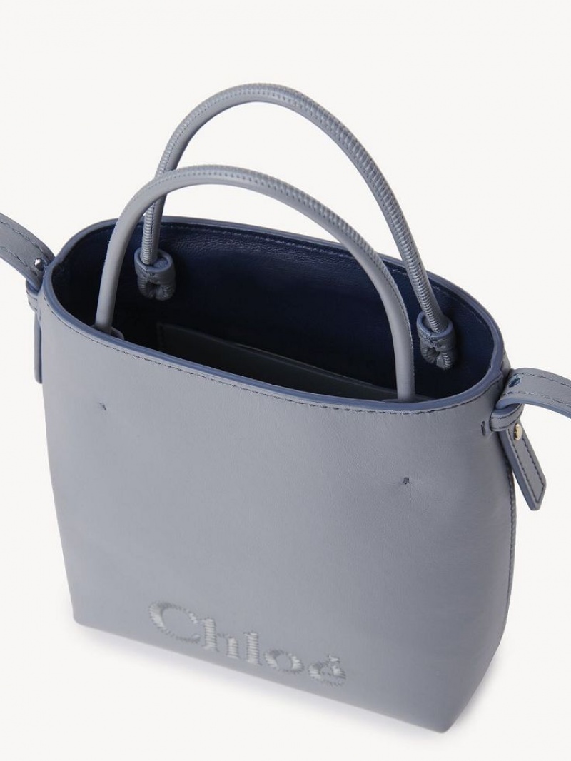 Chloe Sense Micro Crossbodytassen Blauw | CHE-SR13564