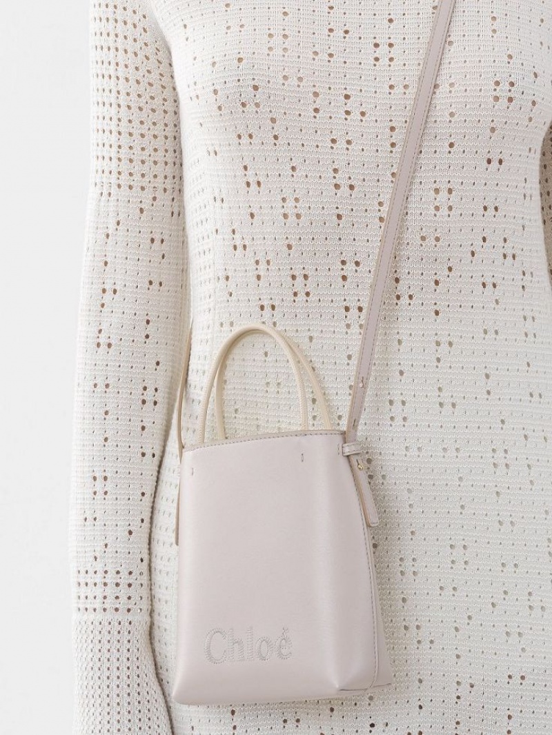Chloe Sense Micro Schoudertassen Grijs | CHE-SR13405