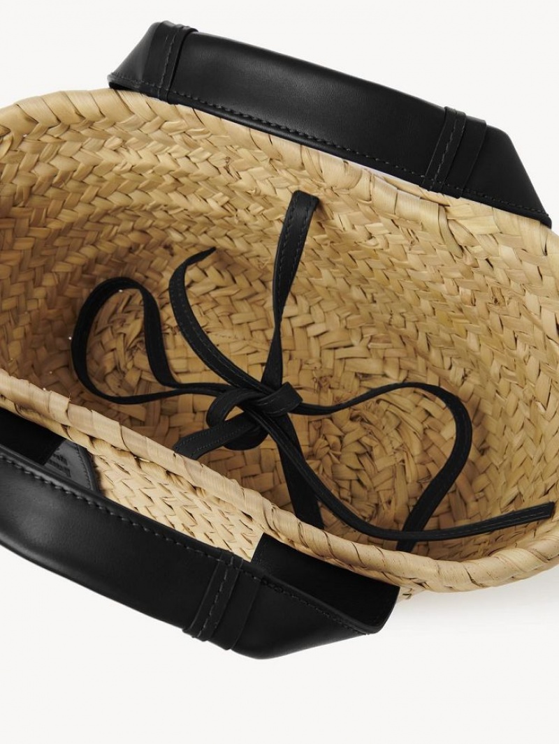 Chloe Sense Small Basket Crossbodytassen Zwart | CHE-SR13519