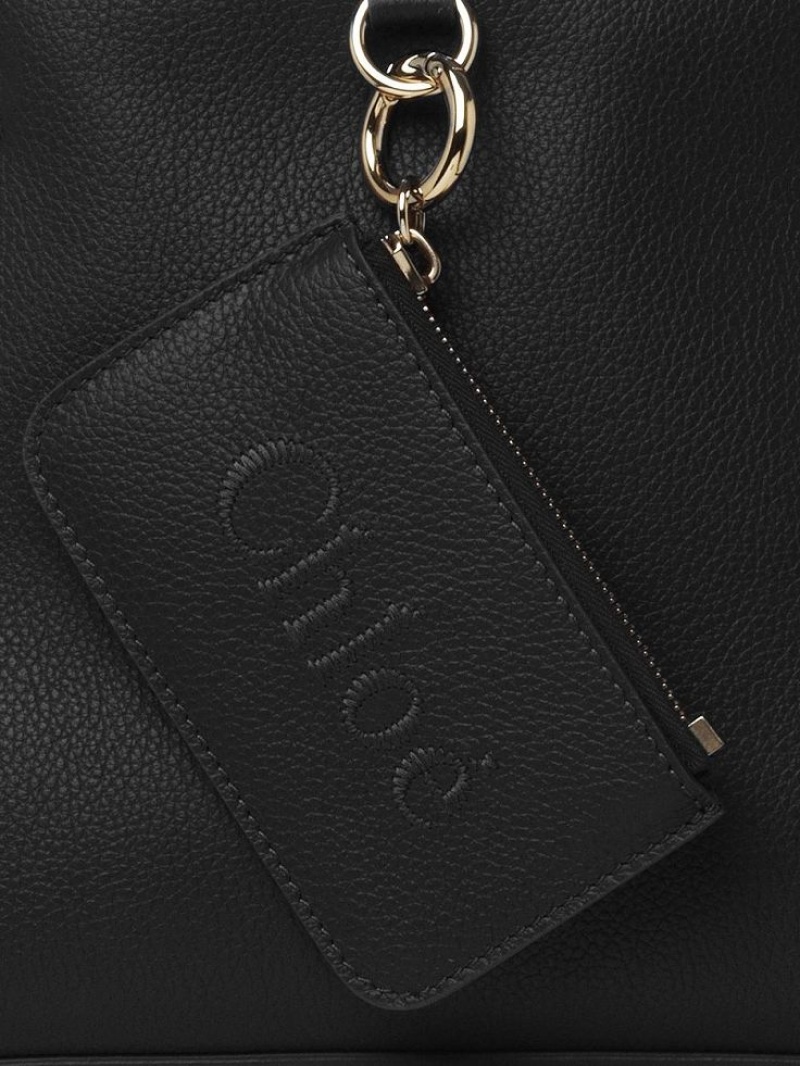 Chloe Sense Small East-west Schoudertassen Zwart | CHE-SR13420