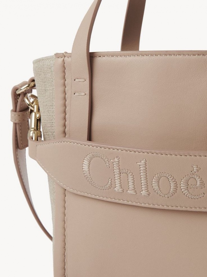 Chloe Sense Small Schoudertassen Beige | CHE-SR13418