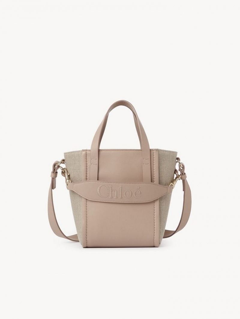 Chloe Sense Small Schoudertassen Beige | CHE-SR13418