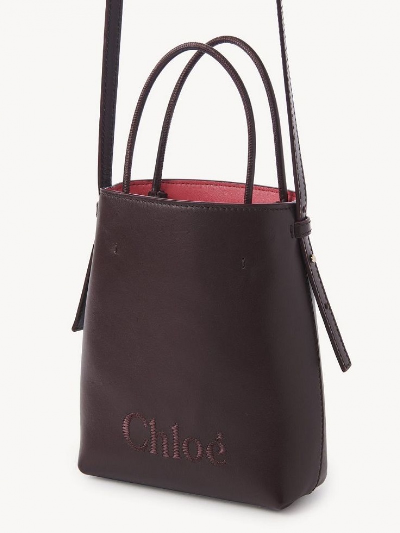 Chloe Sense Tote Mini Tassen Diep | CHE-SR13735