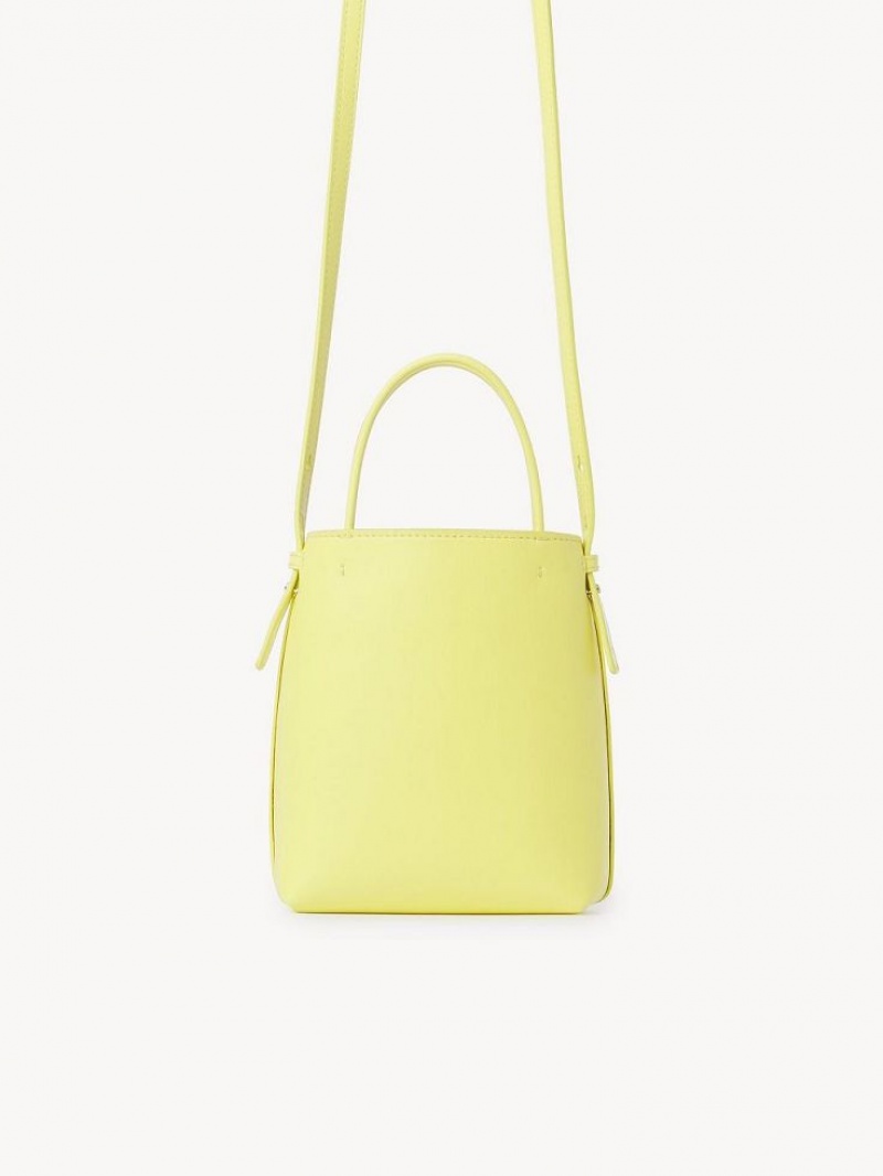 Chloe Sense Tote Mini Tassen Geel | CHE-SR13672
