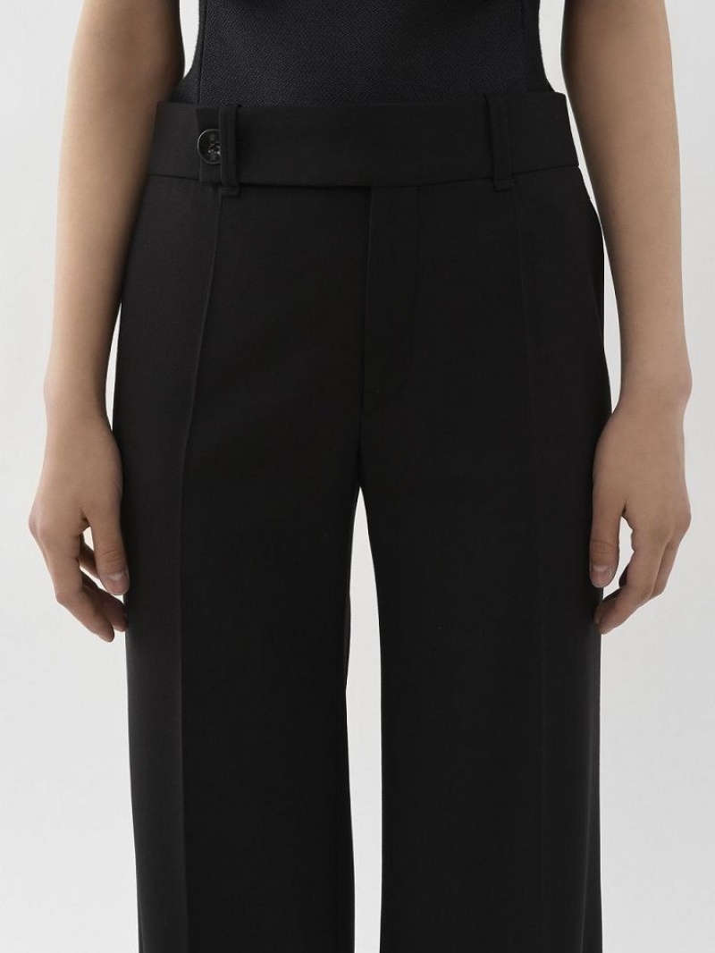 Chloe Signature Flared Broek Zwart | CHE-SR13968