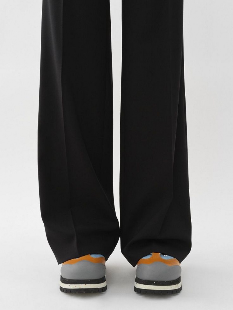 Chloe Signature Flared Broek Zwart | CHE-SR13968