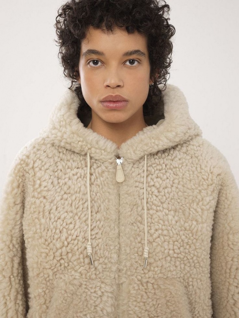 Chloe Sized Blouson Jassen Beige | CHE-SR13819