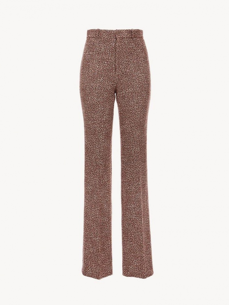 Chloe Slim Flared Pakken Gekleurd | CHE-SR14062