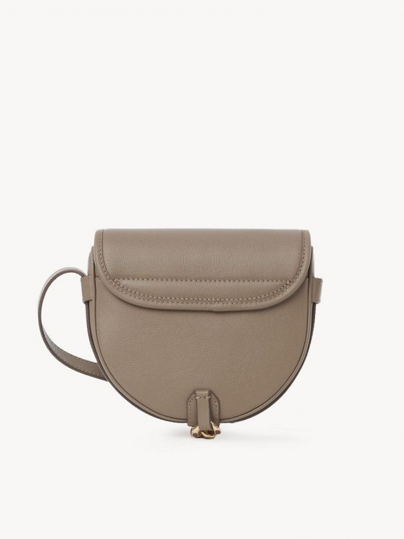Chloe Small Mara Saddle Schoudertassen Grijs | CHE-SR14627
