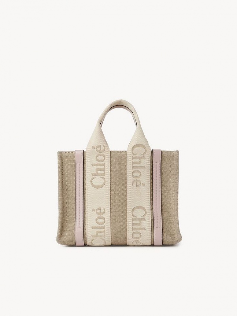 Chloe Small Woody Crossbodytassen Grijs | CHE-SR13622