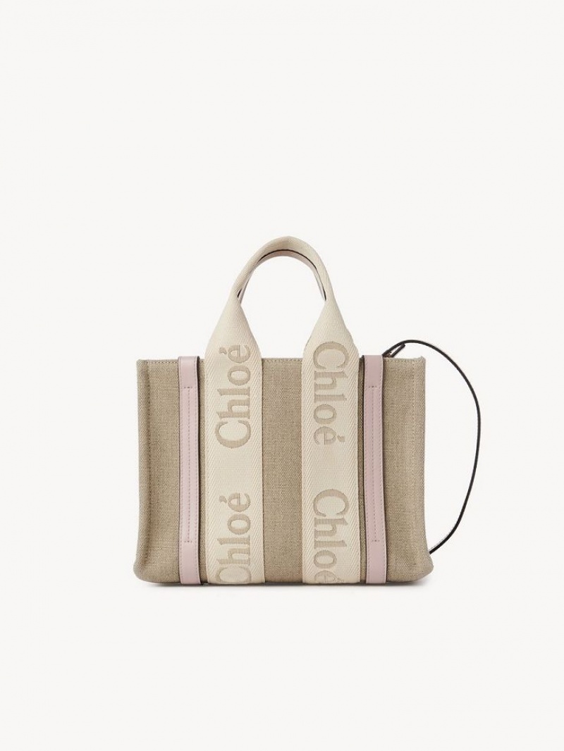 Chloe Small Woody Crossbodytassen Grijs | CHE-SR13622