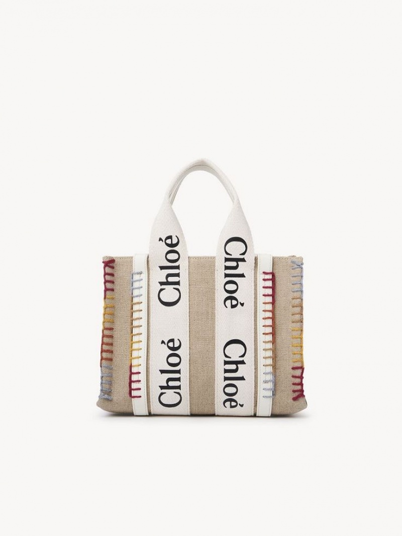 Chloe Small Woody Crossbodytassen Wit | CHE-SR13514