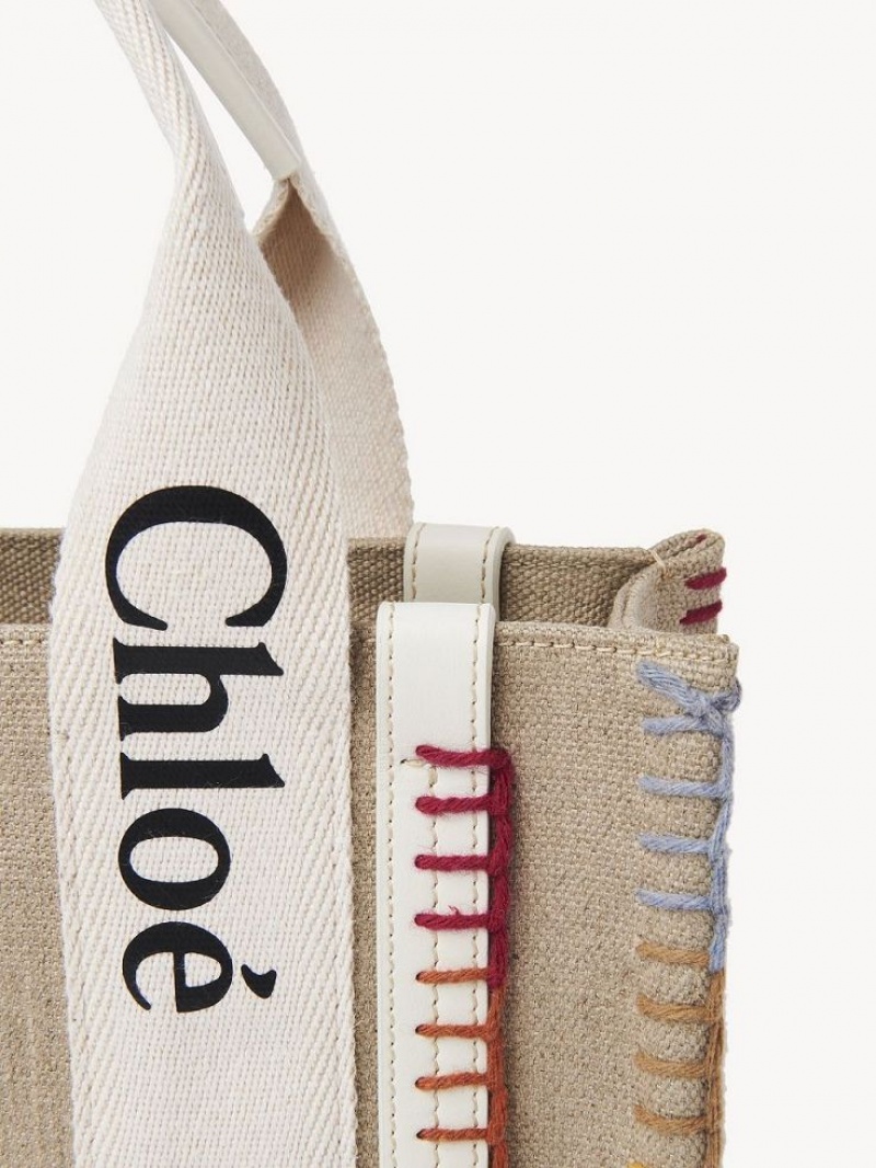 Chloe Small Woody Crossbodytassen Wit | CHE-SR13514