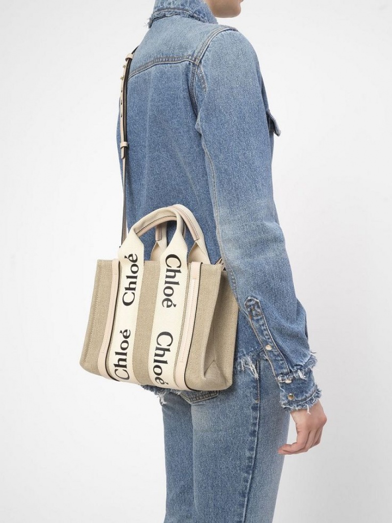 Chloe Small Woody Tote Tassen Roze | CHE-SR13392
