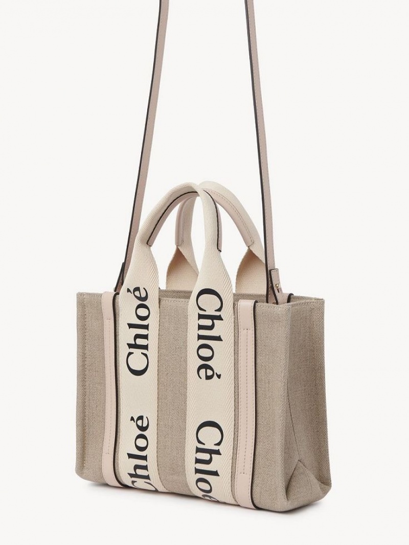 Chloe Small Woody Tote Tassen Roze | CHE-SR13392