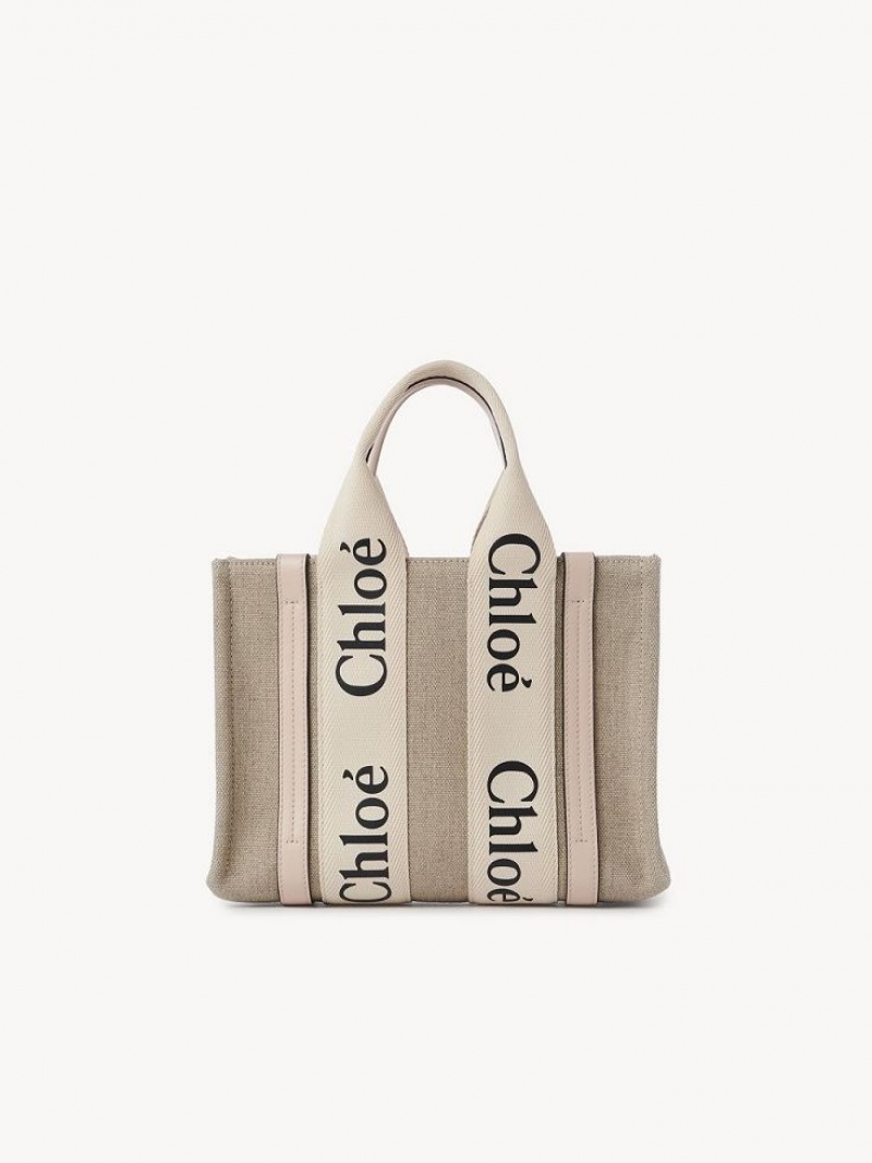 Chloe Small Woody Tote Tassen Roze | CHE-SR13392
