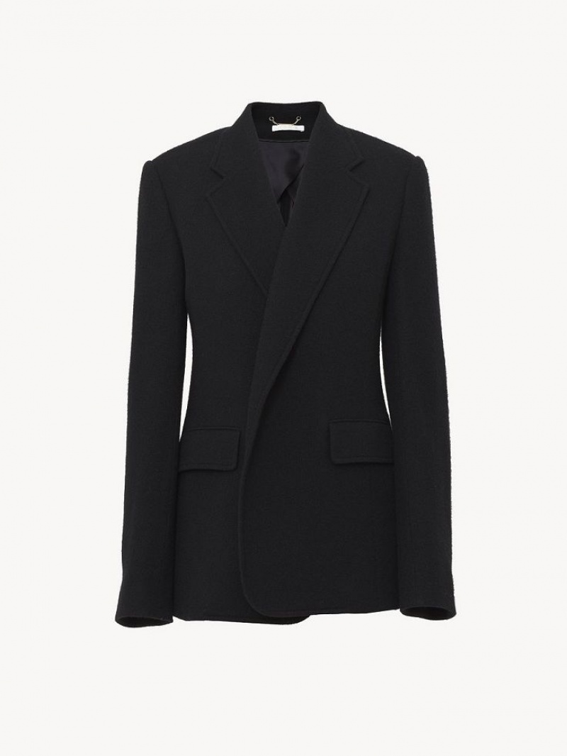 Chloe Soft Tailored Jassen Zwart | CHE-SR13781
