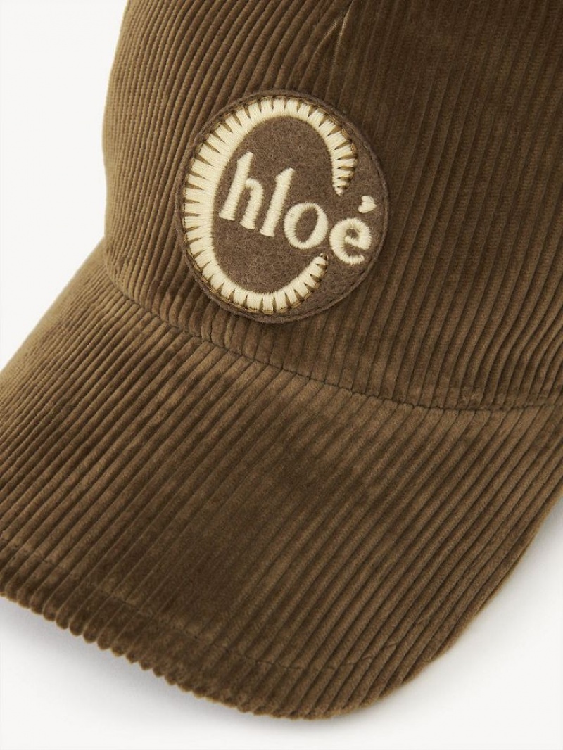 Chloe Swing Caps Olijfgroen Bruin | CHE-SR14469