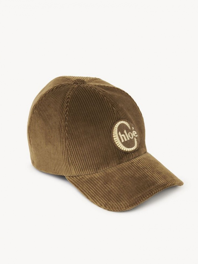 Chloe Swing Caps Olijfgroen Bruin | CHE-SR14469