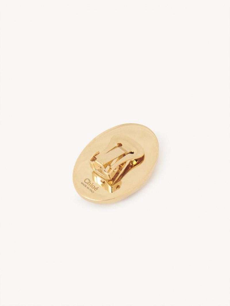 Chloe Sybil Clip-on Oorbellen Goud | CHE-SR14458