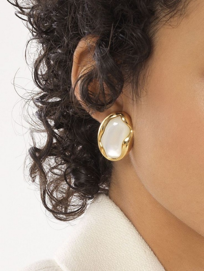 Chloe Sybil Clip-on Oorbellen Goud | CHE-SR14458