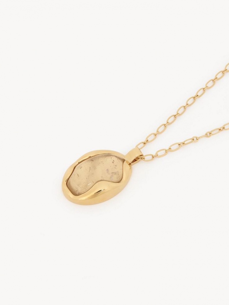 Chloe Sybil Kettingen Lichtgoud | CHE-SR14452